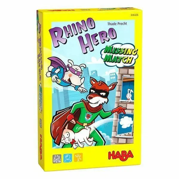 RHINO HERO MISSING MATCH
