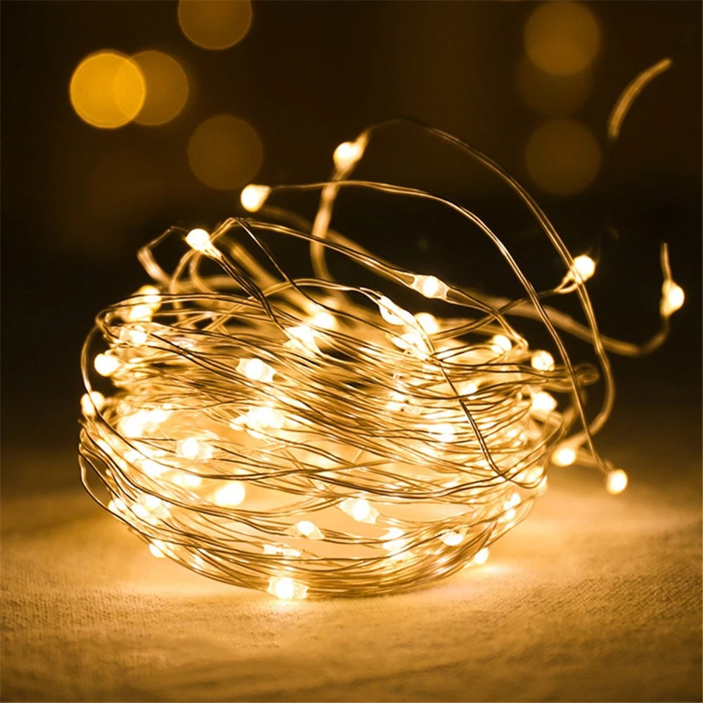 Cadena de luces LED en Alambre 8m - Imagen 4