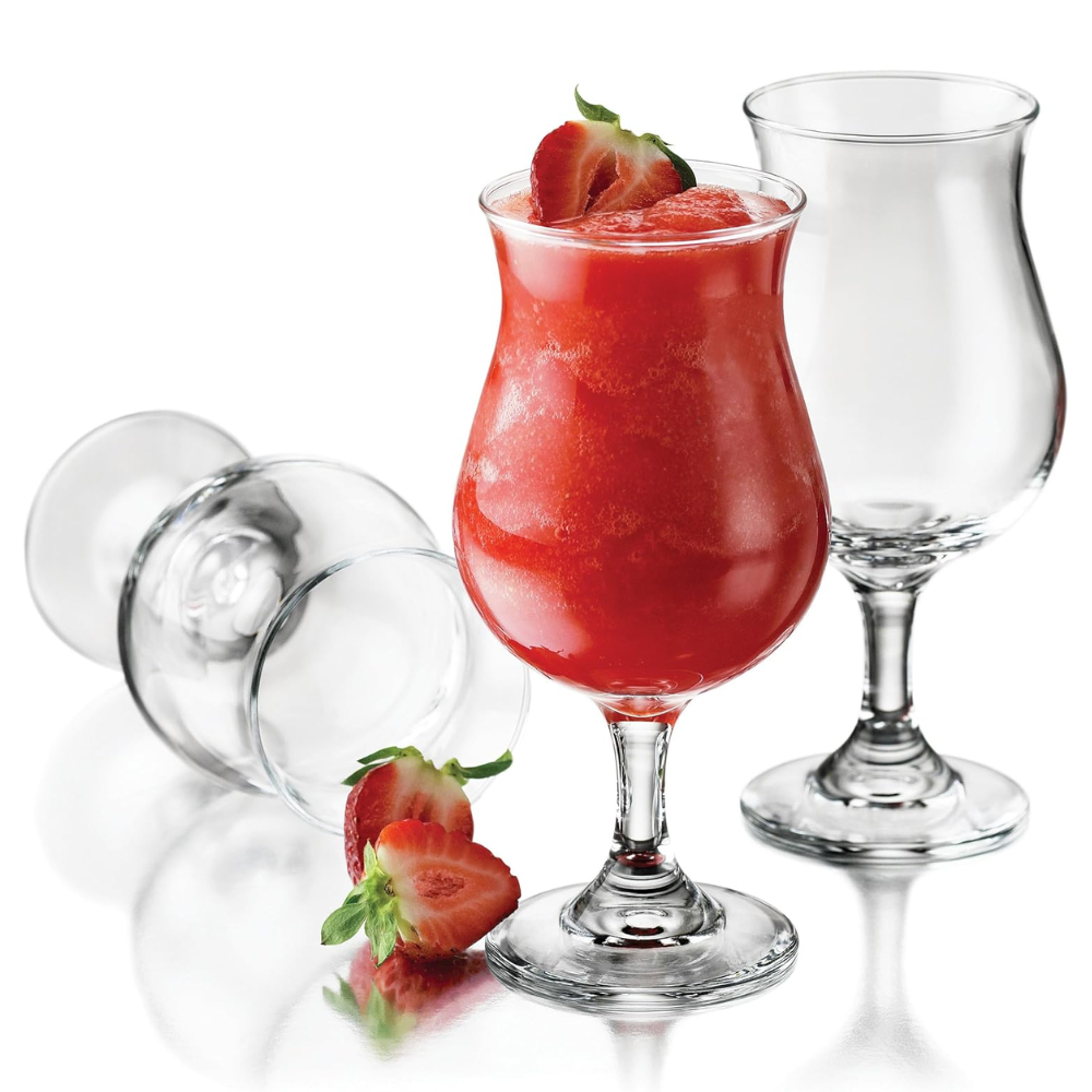 Set de 6 Copas de Vidrio Pera de 380 ml