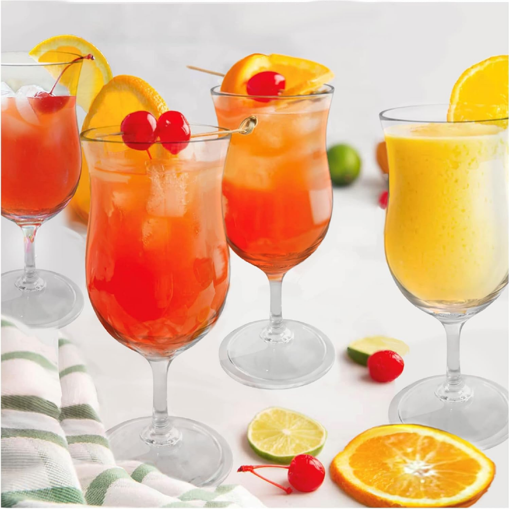 Set de 6 Copas de Vidrio Pera de 380 ml - Imagen 3