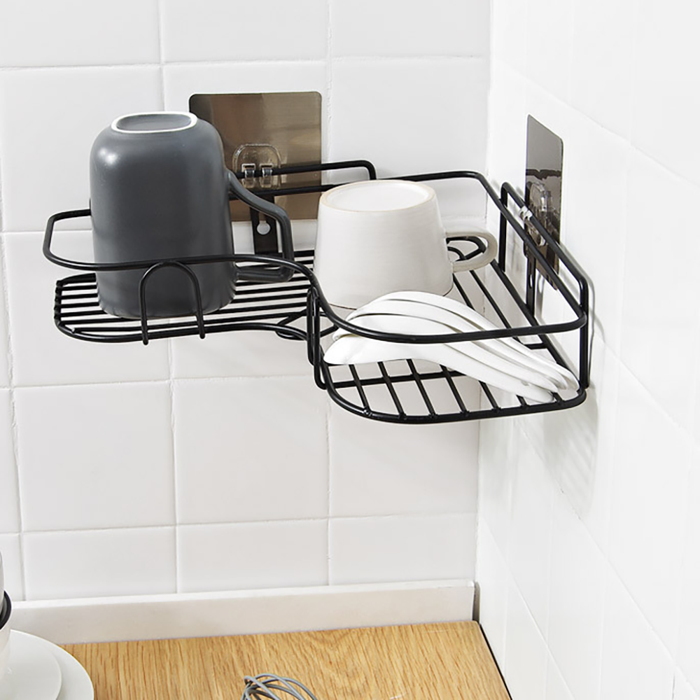 Esquinero organizador de baño ducha cocina multiuso - Imagen 2