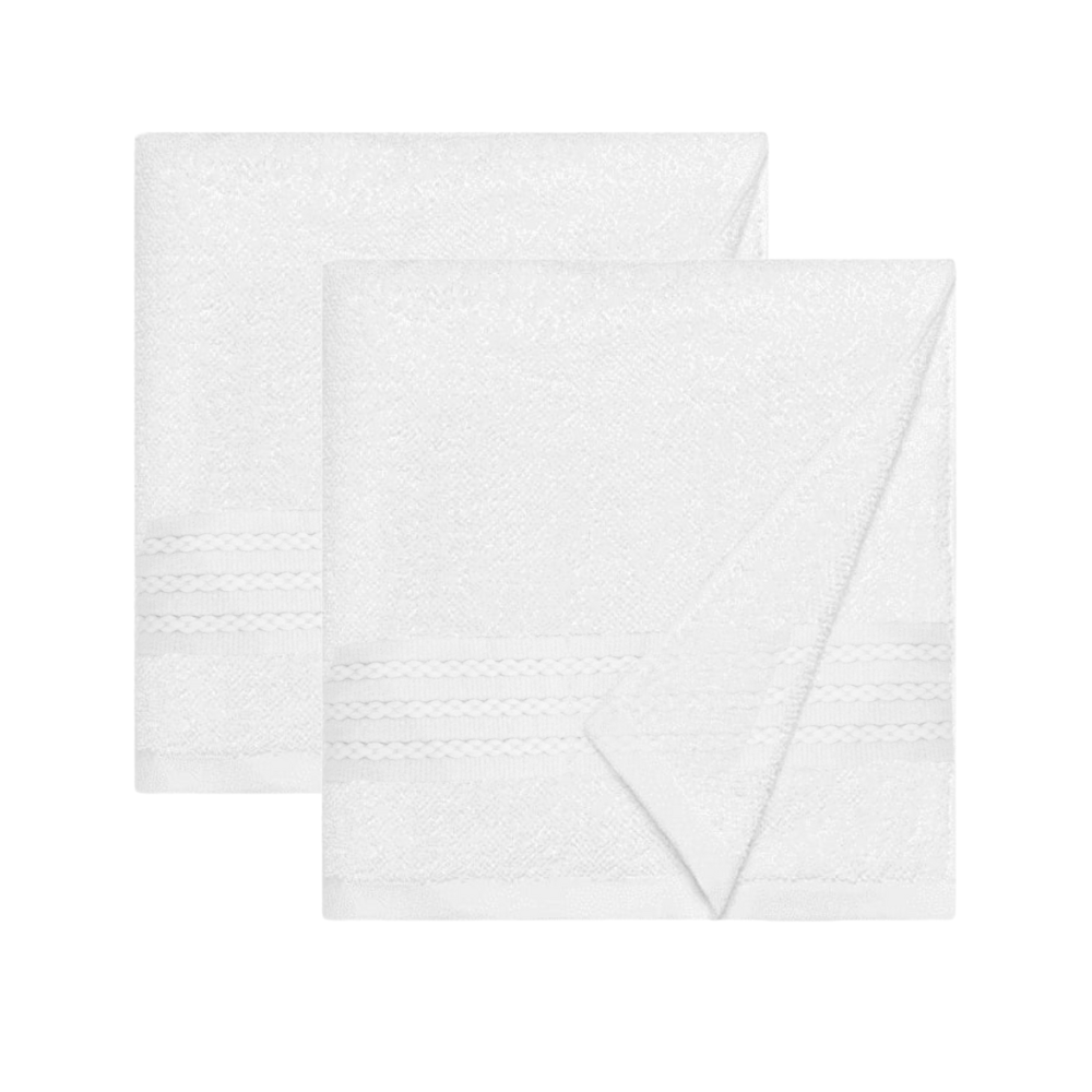 Set de 2 Toallas de Mano 100% Algodón 45×70 cm